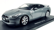 1/18 Autoart 77388 NISSAN GT-R R35 DARK METAL GRAY GREY Rare Diecast Model New