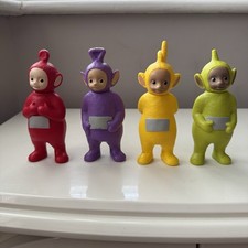 4 x Teletubbies Plastic