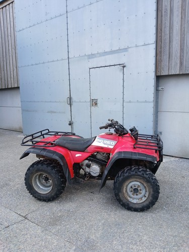 1998 honda trx300 4x4 - trx300, red
