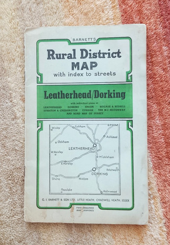 Barnett rural district - rural, map