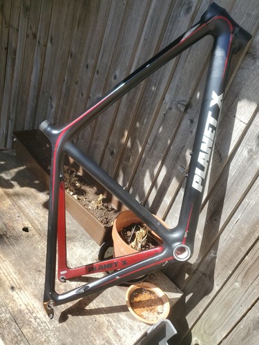 Planet carbon frame set - planet, x