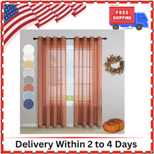 Terracotta Curtains 84 Inches