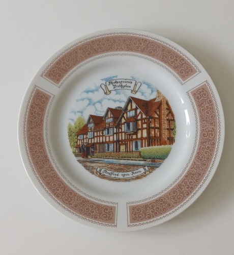 Decorative plate shakespeares - plate,