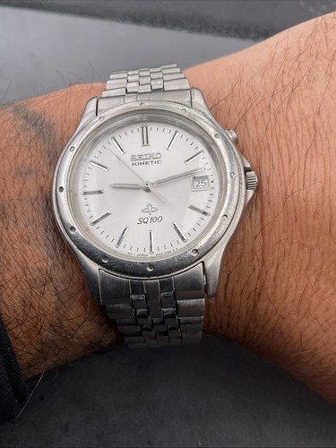 Seiko kinetic sq100 - sq100, 5m42-0b50