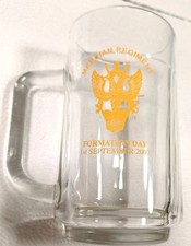 Military -Mercian Regiment - Formation Day 1st September 2007 beer glass