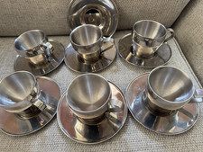 Cappuccino Coffee Latte Tea Cups with Saucers Coffee Cup Set Of six