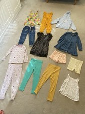 Girls Age 4-5 Years Clothes Bundle 13 Items Next M&S Primark