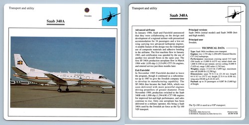 Saab 340a transport - saab,