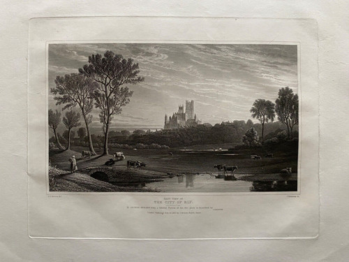 1827 antique print east - 1827,