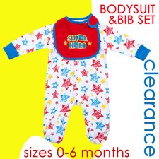 Baby Boys Superhero Bodysuit
