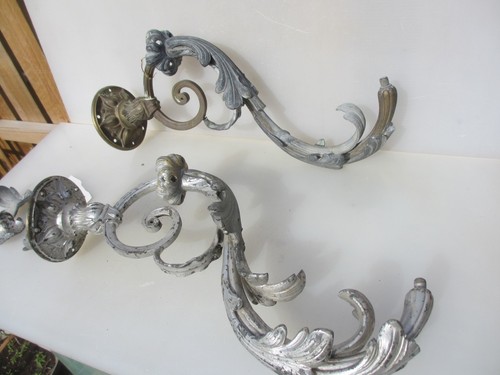 Huge georgian brass gas - huge,
