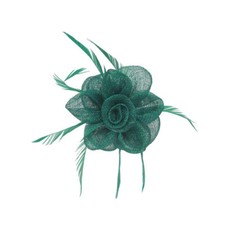 Small Sinamay Flower Feathers