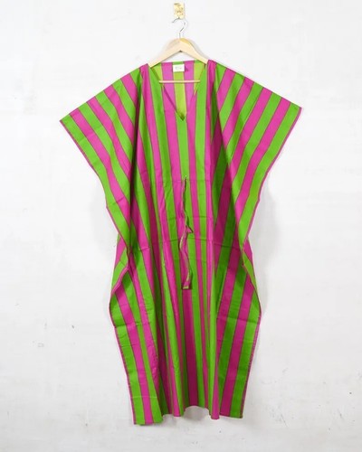 Indian multi striped kaftan - indian,