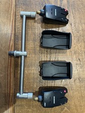 2 Bite Alarms + JRC Stainless Steel Buzz Bar