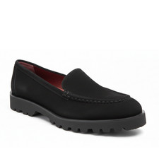 Russell & Bromley JOKER Black Suede Lightweight Moccasin Size EU 37.5 UK 4.5