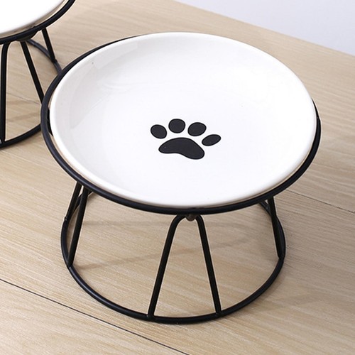 Elevated single cat bowl - single, stand