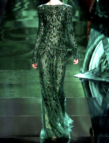 Monique lhuillier 2013 runway - lhuillier,