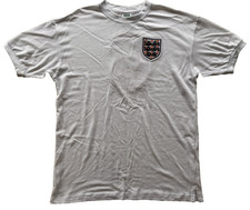England Score Draw Mens White