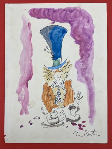 Tim burton drawing - (handmade),
