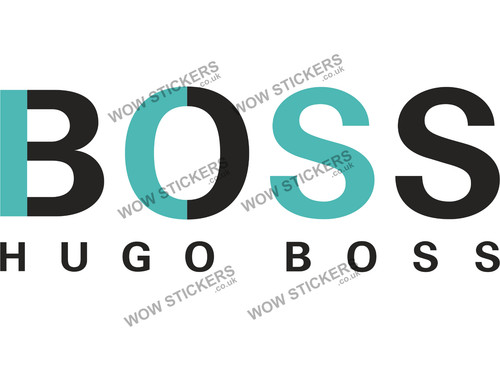 Hugo boss sticker laptop man - sticker, k