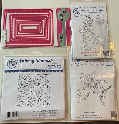 Whimsy mounted stamp bundle - mounted,