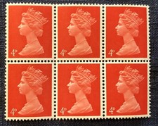 BRITISH STAMPS -- PANES of  MACHIN  PRE- DECIMALS  -- MNH  ---  FREE UK POSTAGE