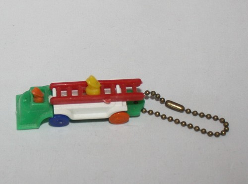 Vintage plastic fire engine - vintage,