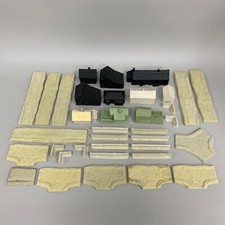 6MM SKIRMISH WWII TERRAIN BUNDLE BUILDINGS ROADS WALLS WARGAMING NAPOLEONIC