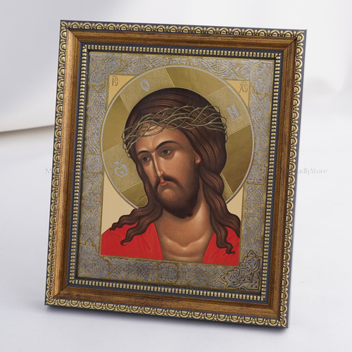 Ecce homo orthodox icon - homo,