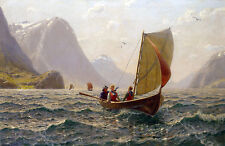 Hans Dahl - Crossing the Fjord