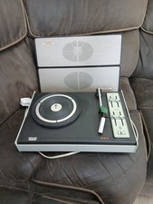 Philips 603 Portable Record Player Parts Only. Battery Compartment In Good Order