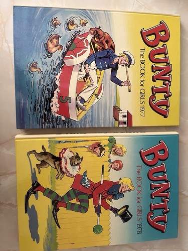 Bunty annuals vintage 1977 - annuals, and