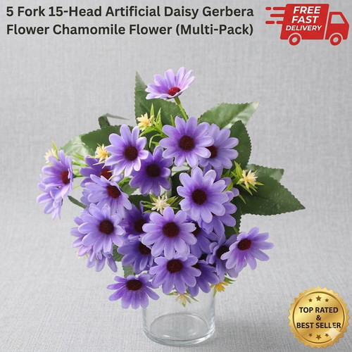 Artificial silk daisy - artificial,