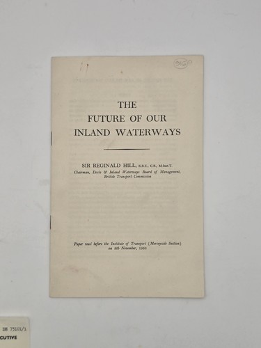 1953 inland waterways policy - 1953,