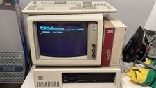 IBM  PC XT 286 with Colour Monitor And Keyboard