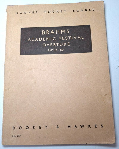 Brahms academic festival - academic,