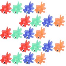  24 Pcs Translucent Fish Toy