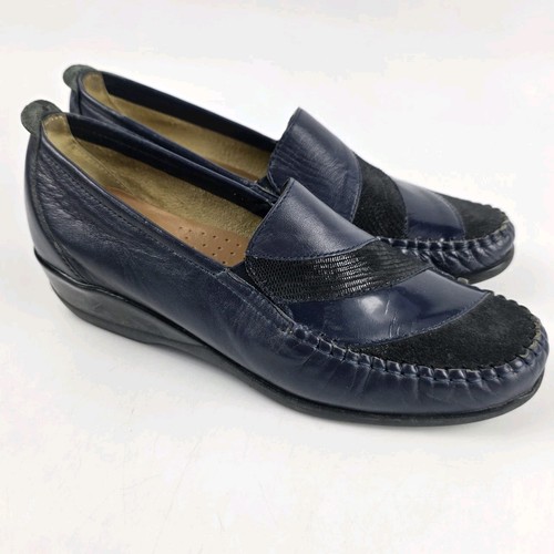 Pavers wide fit navy - pavers,