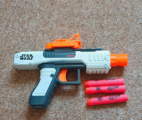 Nerf star wars - star, blaster
