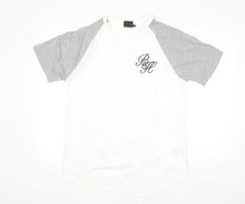 Beck & Hersey Mens White Grey