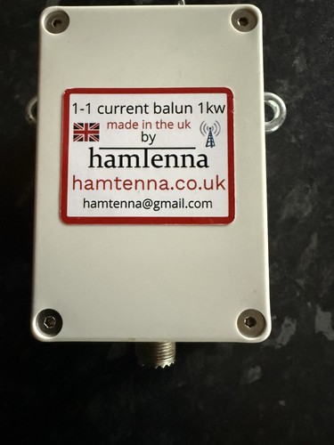 Hamtenna current balun 1kw - 1-1,