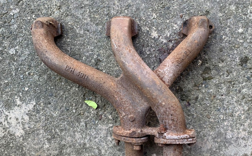 Mgb exhaust manifold - 12h, 3911