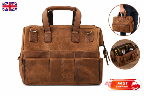 Genuine leather tool bag - tool,