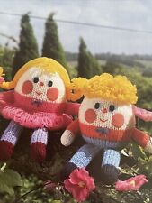 KNITTING PATTERN Jean Greenhowe 5 Humpty dumpty toys Grandpa Grandma Jack + Jill