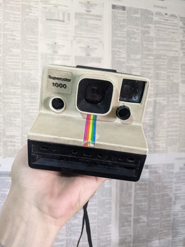 Vintage polaroid instant - vintage,