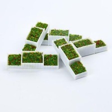 5Pcs N Gauge 1:150 Flower Beds Miniatures Scenery Building Layout Diorama