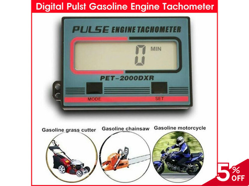 Induction chain saw tachometer - induction,