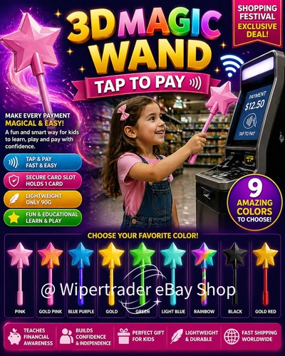 High quality printed wand - high,
