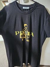Mens PRADA T-Shirt - Uk Men's Size Large