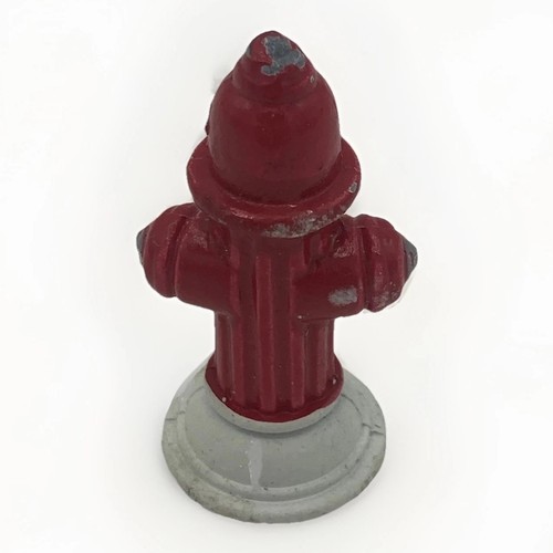 Vintage red fire hydrant mini - vintage,